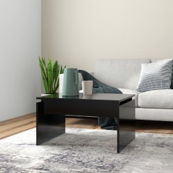 Coffee Table Black 68x50x38 cm Chipboard