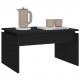 Coffee Table Black 68x50x38 cm Chipboard