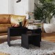 Nesting Coffee Tables 3 pcs Grey Chipboard