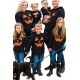 Kids' Halloween Pumpkin Ghost Graphic Pullover Hoodie