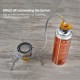 Outdoor Stove Camping Stove Propane Refill Adapter Burner LPG Flat Cylinder Tank Coupler Bottle Adapter Save Inflatable Valve Set