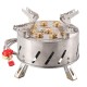 Self-Driving Tour Outdoor Stainless Steel 9-Head Stove Portable 9 Hole Fire And Brimstone Stove Single 1M Soft Tube