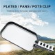 Anti-Hot Plate Gripper Dish Plate Lifter Pan Holder Clamp Bowl Clip Tong