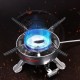 BRS-10 Outdoor Portable Camping Picnic Split-Type Stainless Steel Butane Gas Stove Cooker Burner Big Power Large Blaze