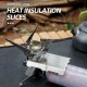 Stainless Steel Outdoor Portable Camping Cooker Heat Insulation Board Heat Shield Mountaineering Camping Stoves Accessories for JCB Burners