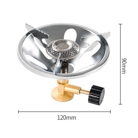 Outdoor Camping Stove Backpacking Gases Stove Burner with Windproof Design for Outdoor Cooking Camping Picnic Hiking