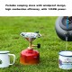 Outdoor Camping Stove Backpacking Gases Stove Burner with Windproof Design for Outdoor Cooking Camping Picnic Hiking