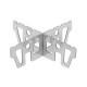 Stainless Steel Alcohol Stove Rack Cross Stand Outdoor Camping Stove Stand Support Rack