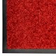 Doormat Washable Red 40x60 cm