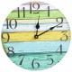 Wall Clock Multicolour 30 cm MDF