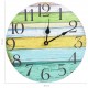 Wall Clock Multicolour 30 cm MDF