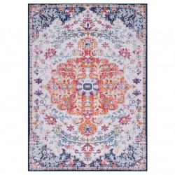 Printed Rug Multicolour 120x160 cm Fabric