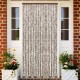 Insect Curtain Taupe and White 90x220 cm Chenille