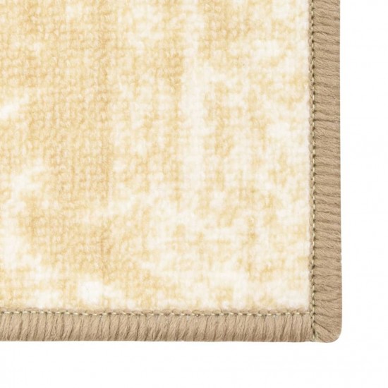 Carpet Runner Gold 80x100 cm