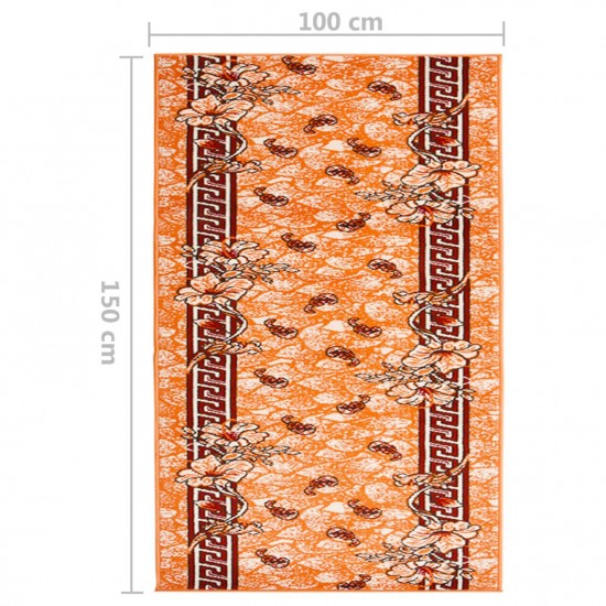 Runner Rug BCF Terracotta 100x150 cm