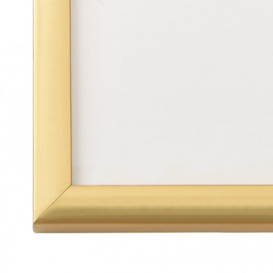 Photo Frames Collage 5 pcs for Wall or Table Gold 50x70 cm MDF