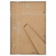 Photo Frames Collage 3 pcs for Wall/Table Silver 42x59.4 cm MDF