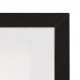 3D Box Photo Frames 3 pcs Black 20x25 cm for 13x18 cm Picture