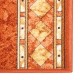 Carpet Runner Terracotta 100x350 cm Anti Slip