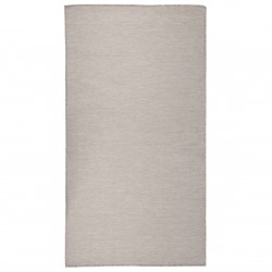 Outdoor Flatweave Rug 80x150 cm Taupe