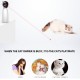 Cat Interactive Toy Auto Rotating Light Chaser Toy for Cats