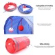 Collapsible Cat Tunnel Interactive Play Toy with Ringbell Ball for Hiding Hunting and Resting  Ideal for Multi-cat and Independent Play