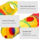 Collapsible Cat Tunnel Road Cat Toys Kitty Tunnel Pompon Ball Cat Interactive Play Toy for Hiding Resting