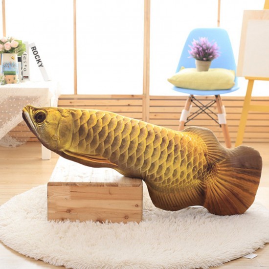 Realistic Plush Simulation Doll Fish, Funny Interactive Pets Chew Bite Supplies for Cat/Kitty/Kitten Fish Flop Cat Toy Catnip Toys