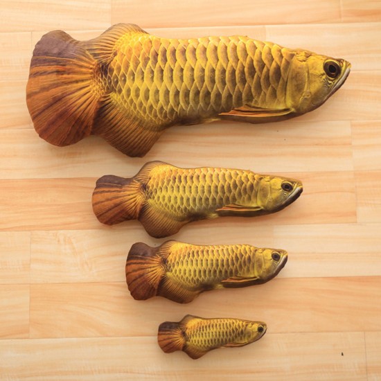 Realistic Plush Simulation Doll Fish, Funny Interactive Pets Chew Bite Supplies for Cat/Kitty/Kitten Fish Flop Cat Toy Catnip Toys