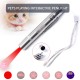 Cat Toy Interactive Penlight for Indoor Cats Dog Chaser Toys Small Light Wand Toy for Pets Playing Training Exercise Entertain Tools 7 in 1 Dog Cat Funny Toy USB Rechargeable