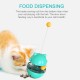 Cat Food Dispensing Ball Cat Tracks Tumbler Treat Ball Cat Feeder Circle Track with Moving Balls for Cat Pet