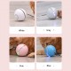 Pet Multicolor Lighting Cat Ball Plaything USB Charge Intelligent Multicolor Scrolling Pet Ball With Feather