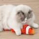 USB Chargeable Wiggle Fish Realistic Flopping Fish Cat Kitten Kitty Toy Funny Interactive Pet Toys