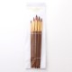 5pcs Paint Brushes Set Kit Round Pointed Tip Brushes with Nylon Hair for Artist Acrylic Aquarelle Gouache Watercolor Oil Painting for Great Art Drawing Supplies