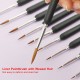 9pc Paint Brush Art Script Liner Paintbrush for Artist Acrylic Aquarelle Gouache Watercolor Oil Painting for Great Art Drawing Supplies