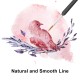 9pc Paint Brush Art Script Liner Paintbrush for Artist Acrylic Aquarelle Gouache Watercolor Oil Painting for Great Art Drawing Supplies