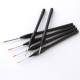 Detail Paint Brushes Set 6pcs Professional Miniature Fine Artist Painting Brushes Nylon Hair Ergonomic Wooden Handle Art Paintbrush for Acrylic Oil Watercolor Nail Face Craft Rock Model Painting