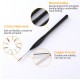 Detail Paint Brushes Set 6pcs Professional Miniature Fine Artist Painting Brushes Nylon Hair Ergonomic Wooden Handle Art Paintbrush for Acrylic Oil Watercolor Nail Face Craft Rock Model Painting