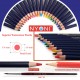 NYONI Professional Watercolor Pencils Set 12/24/36/48/72/100 Colored Pencils Water Soluble Color Pencils with Brush and Metal Box Art Supplies for Children Students Artists Adults for Drawing Sketching Painting Coloring Books