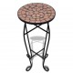 Mosaic Side Table Plant Table Terracotta