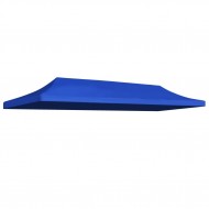 Party Tent Roof 3x6 m Blue