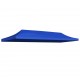 Party Tent Roof 3x6 m Blue