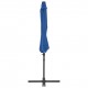 Cantilever Umbrella with Steel Pole Azure Blue 300 cm