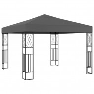 Gazebo 3x3 m Anthracite Fabric