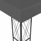 Gazebo 3x3 m Anthracite Fabric