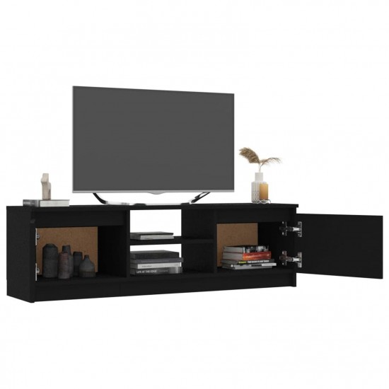 TV Cabinet Black 120x30x35.5 cm Chipboard