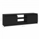 TV Cabinet Black 120x30x35.5 cm Chipboard