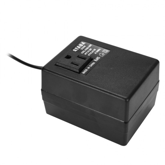 Intelligent Efficient Household 200W AC 220V To 110V Step Down Transformer Voltage Converter Travel Power Adapter