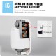 Fengjie Bathroom Touchless Cleaning Liquid Dispenser Machine Wall-mounted Fine Mist Spray Hand Hygiene Automatic Sensor Hand Cleaner F1303 Induction Sprayer Machine 1000ML (Batteries not included)