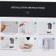 Fengjie Bathroom Touchless Cleaning Liquid Dispenser Machine Wall-mounted Fine Mist Spray Hand Hygiene Automatic Sensor Hand Cleaner F1303 Induction Sprayer Machine 1000ML (Batteries not included)